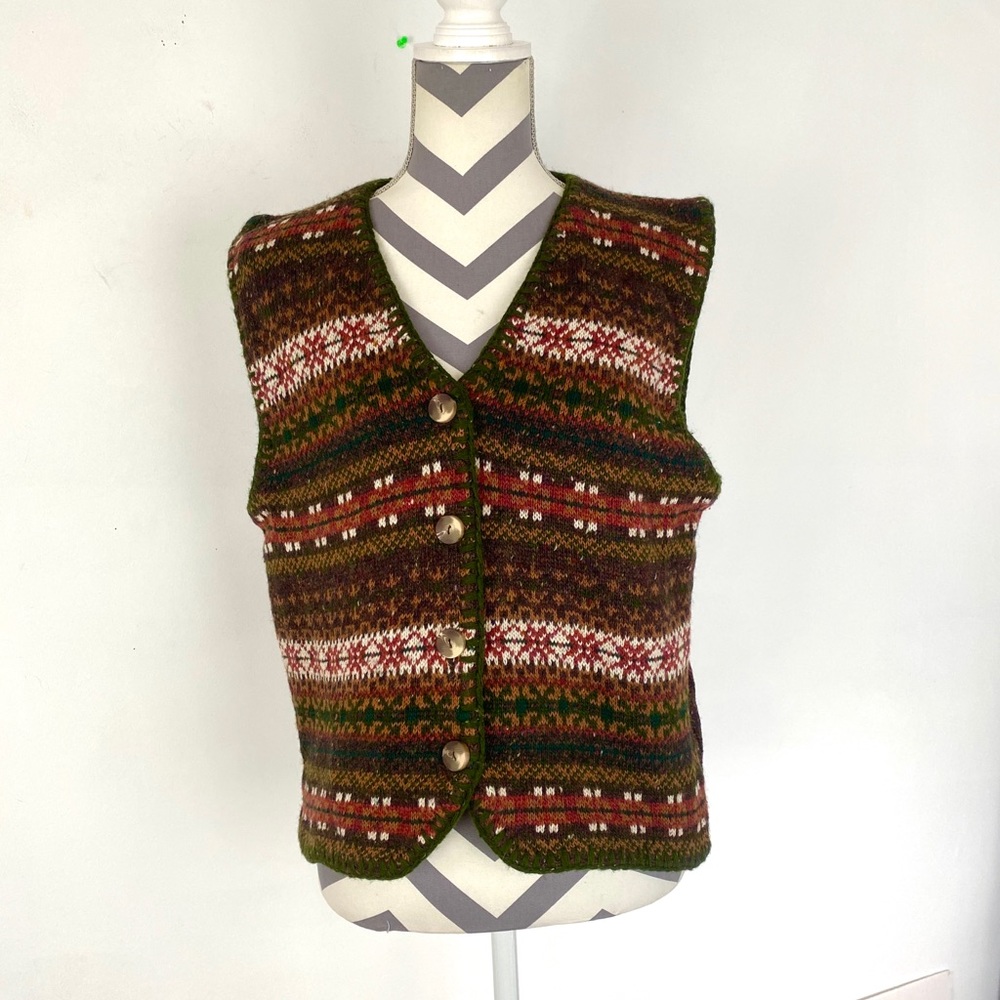 Vintage BOHO IVY large vest